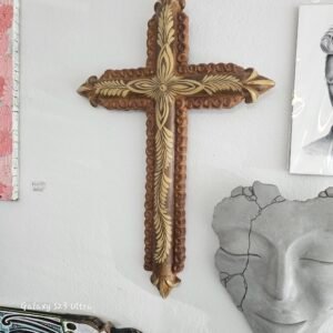 Mexican Clay Large Cross