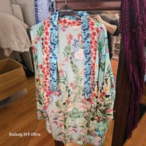 Cienna Duster Short Sleeve O/S