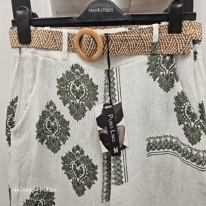 Vear May White Linnen Pant - S/M