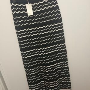 Knit wave Skirt
