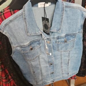 Skull Denim/Lace Jacket